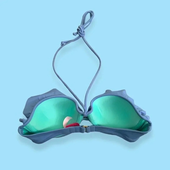 Victoria's Secret Cutout Ruffle  Bikini Top - Picture 5 of 5
